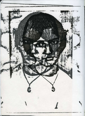 Überlagerung 3, Kopierpapier A4 , 1983/84