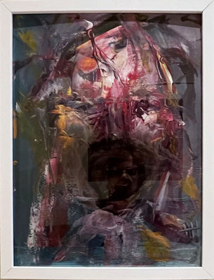 Helene Hennies, Acryl auf Papier
