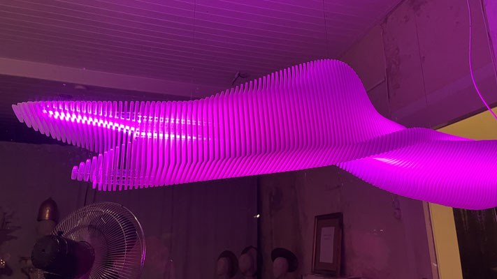 Christian Werner, Marit Leuchte, Entwicklung/Konstruktion eines Prototyps für die Firma Belum, Hamburg, Plexiglas, Laserbearbeitung