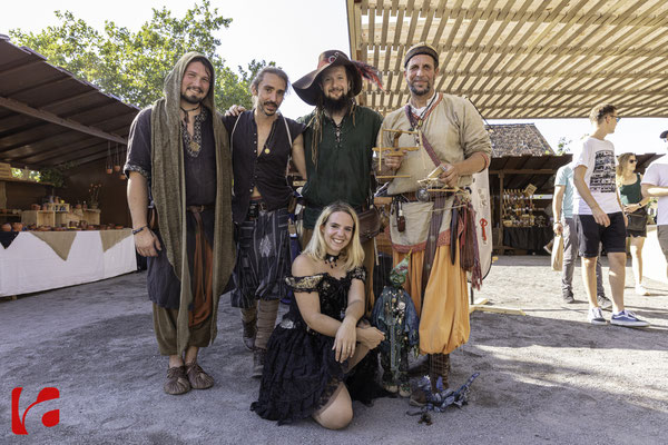 Mittelalterfest Zug 2019, Meril & Andreas Kingl