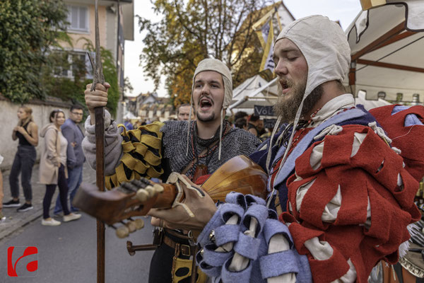 Mittelalterfest Zug 2019, Hellebarden