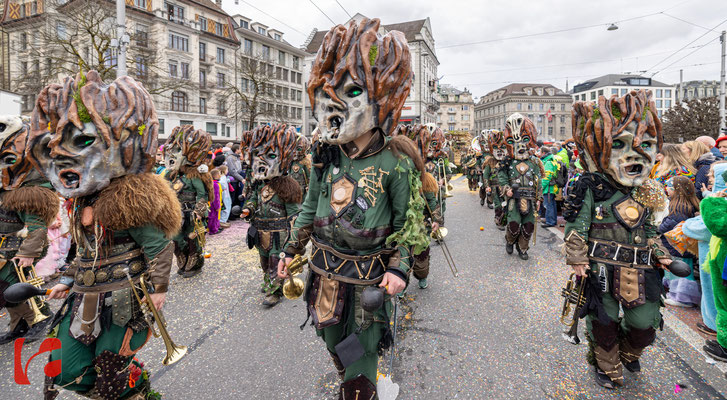 Borggeischter-Musig Roteborg – Borgis wilde Jagd