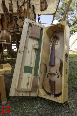 Mittelalterfest Zug 2019, Godefroy Brabant, Alt Gambe