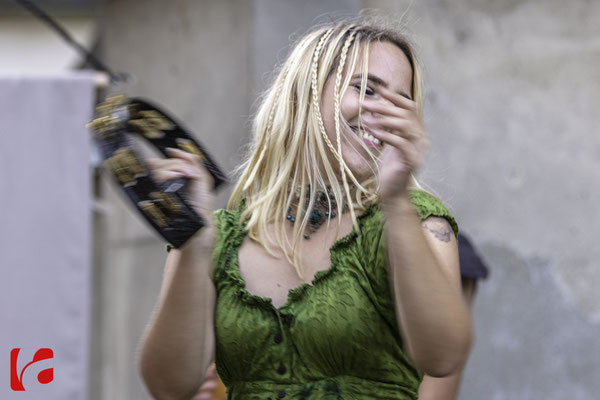 Mittelalterfest Zug 2019, Gsang: Evelyne Imhof (Meril)