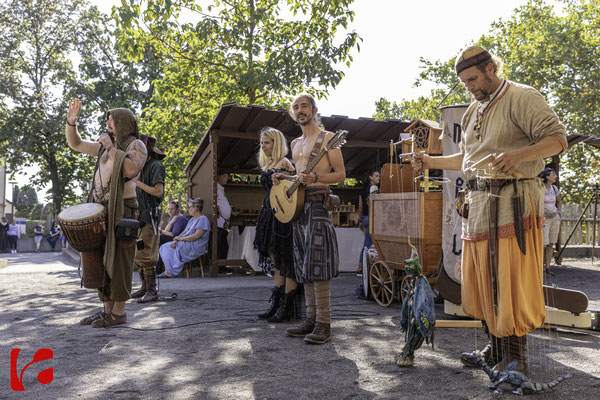 Mittelalterfest Zug 2019, Meril & Andreas Kingl