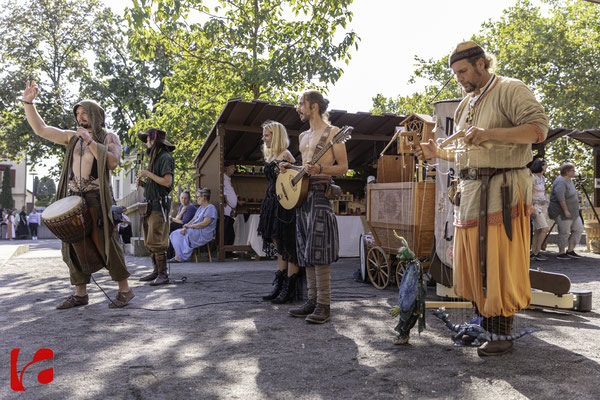 Mittelalterfest Zug 2019, Meril & Andreas Kingl