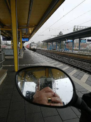 geschafft, der Zug nach Hildesheim kann kommen