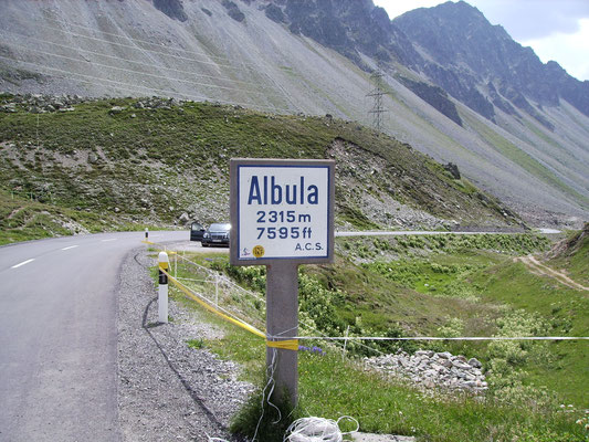 Albulapass 2315 m.Ü.m
