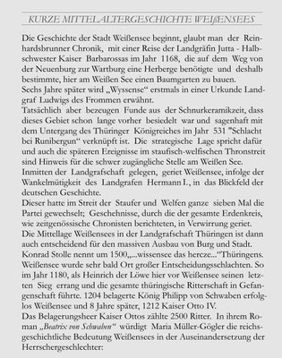 Stadtgeschichte Broschüre Mittelalterstadt