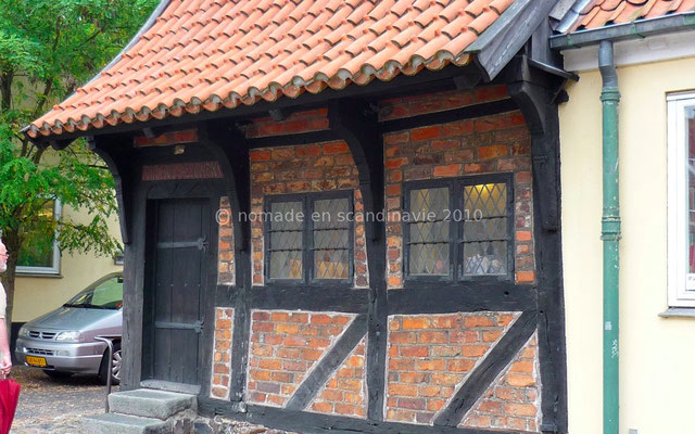 La plus vieille maison à colombages du Danemark (1527)