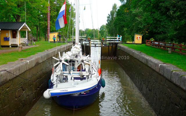 ... sur le Gota Kanal.