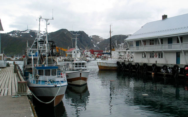Le port d'Honningsvåg