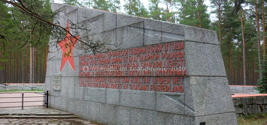 Hanko, cimetière militaire russe de la guerre 39-45