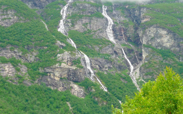 Des cascades...