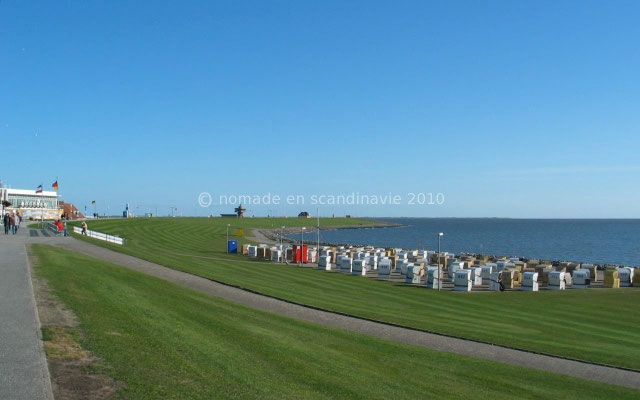 La "plage" de Büsum