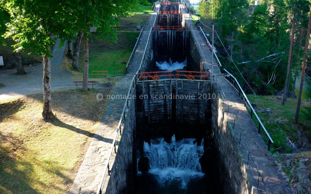 Écluses de Vrangfoss (Vrangfoss-sluser)
