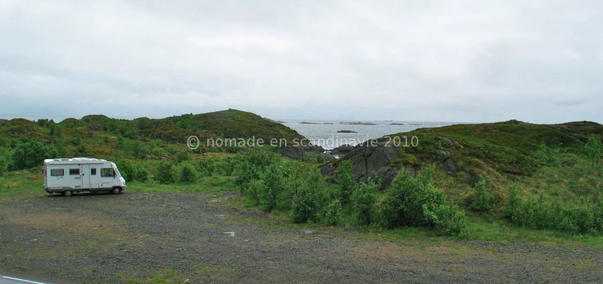 Bivouac sur l'île d'Hadseløya