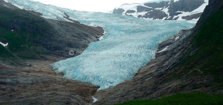 Le glacier de Svartisen