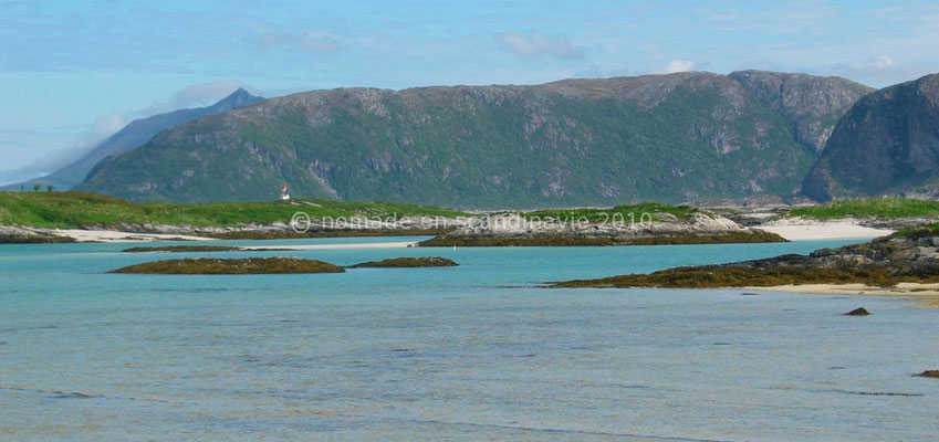 Eau turquoise et sable blanc