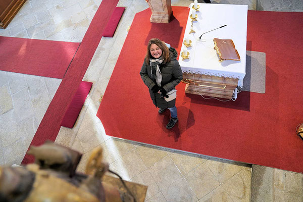 Kirchenbesichtigung