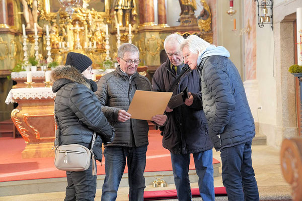 Kirchenbesichtigung