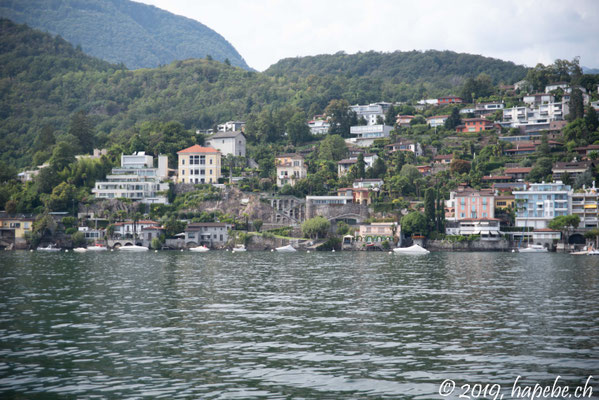 Auf dem Schiff von Locarno - Ascona