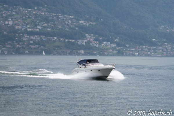 Auf dem Schiff von Locarno - Ascona