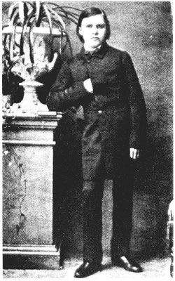 Nietzsche als Schüler (Wikipedia)