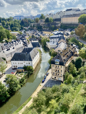 Blick vom "Chemin de la Corniche"
