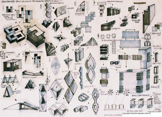 Architectural Detailing - initial sketch sheet
