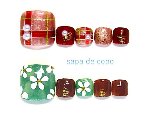 2026年　新作ネイル　本八幡ネイルサロン　sapa de copo 