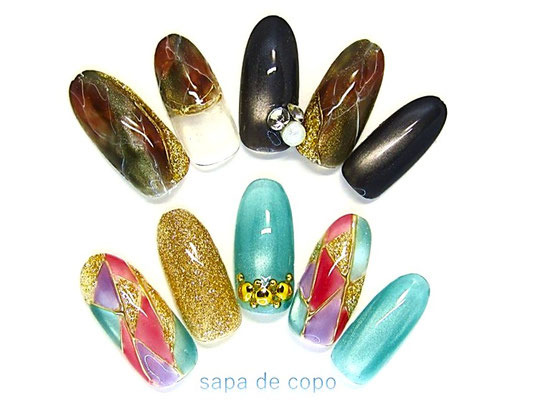 2026年　新作ネイル　本八幡ネイルサロン　sapa de copo 