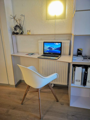 Arbeitsbereich für Homeoffice