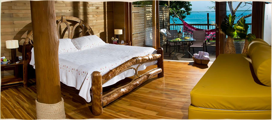 Junior-Suite mit Terrasse direkt am Strand