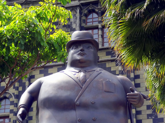Botero-Figur in Medellin