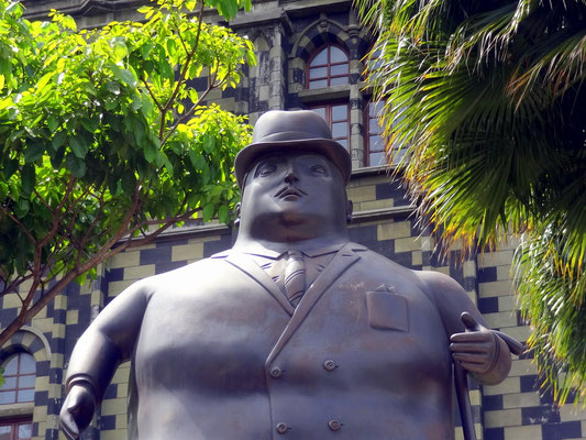Botero-Figur in Medellin