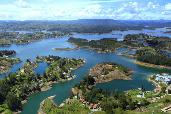 Seenlandschaft bei Guatapé