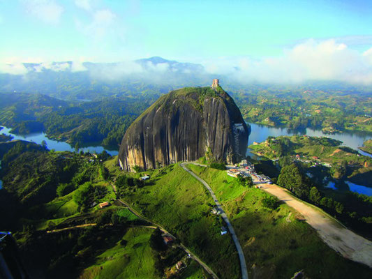 Felsen "El Peñol"