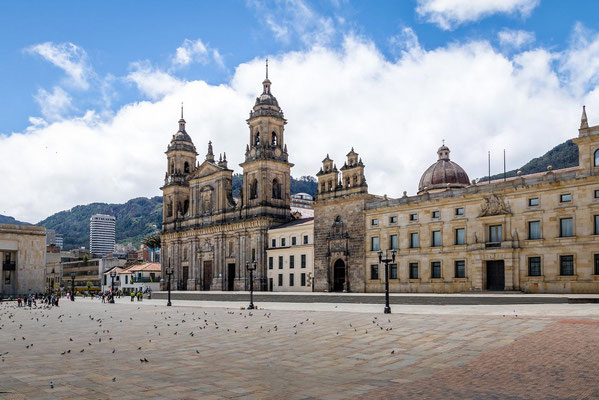Rundgang durch die Altstadt Candelaria - Plaza Bolivar