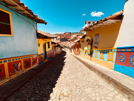 Gasse in Guatapé