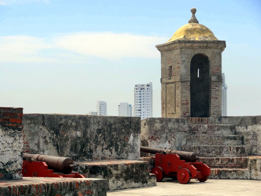 Castillo de San Felipe de Barajas - die Festung von Cartagena