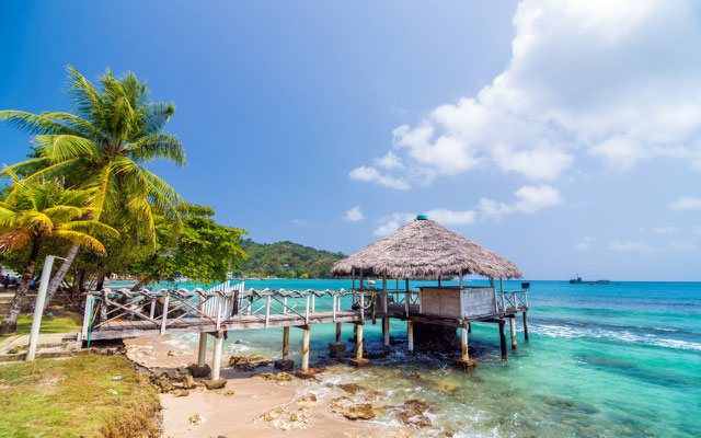 Strand in Capurgana