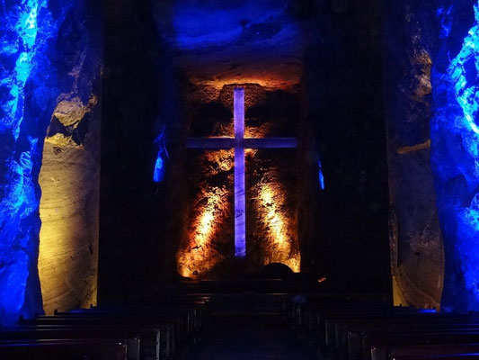 In der Salzkathedrale Zipaquira