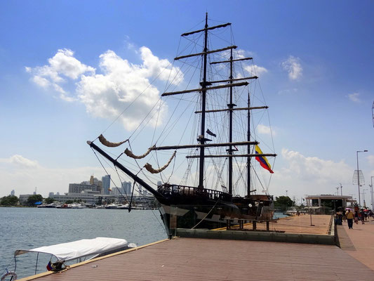 Der historischer Hafen - Cartagena - Kolumbien