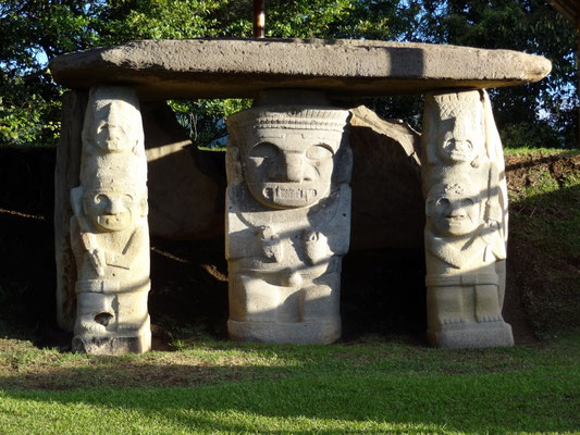Archäologischer Park - San Agustin - UNESCO Weltkulturerbe