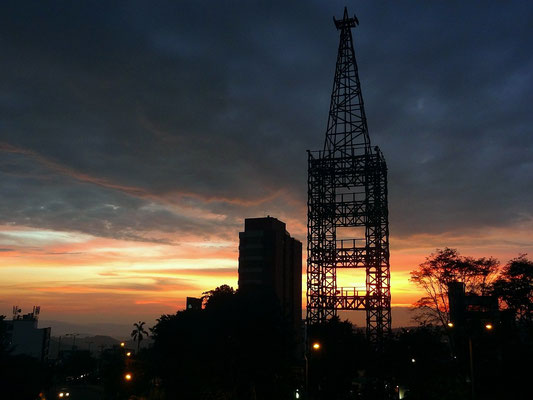 Sonnenuntergang in Manizales