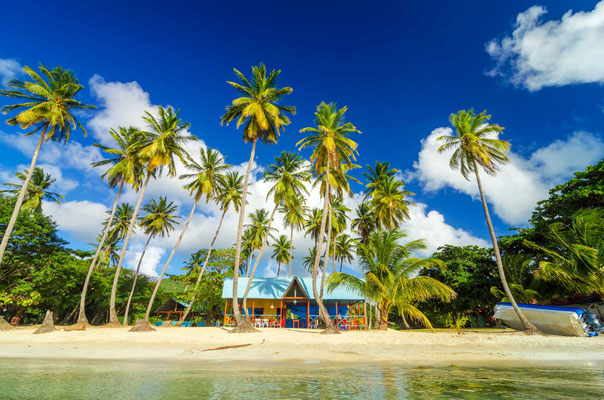 Strand auf Providencia