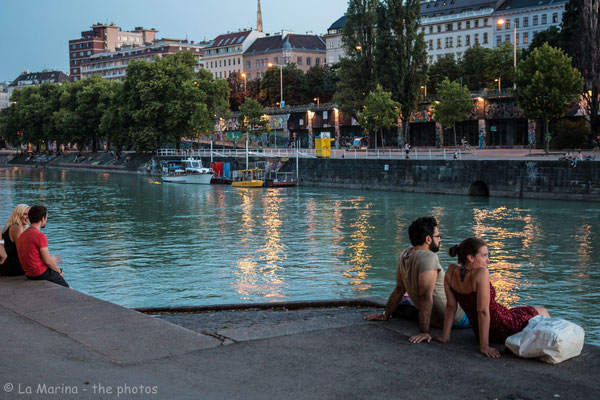 Sommer am Donaukanal