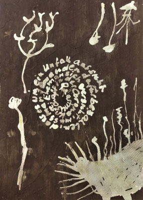 o. T. - mixed media - 24 x 17 cm - CHF 40