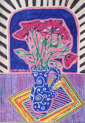 o. T. - mixed media auf Papier - 21 x 14 cm - CHF 150